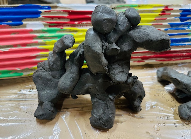 動物_粘土作品